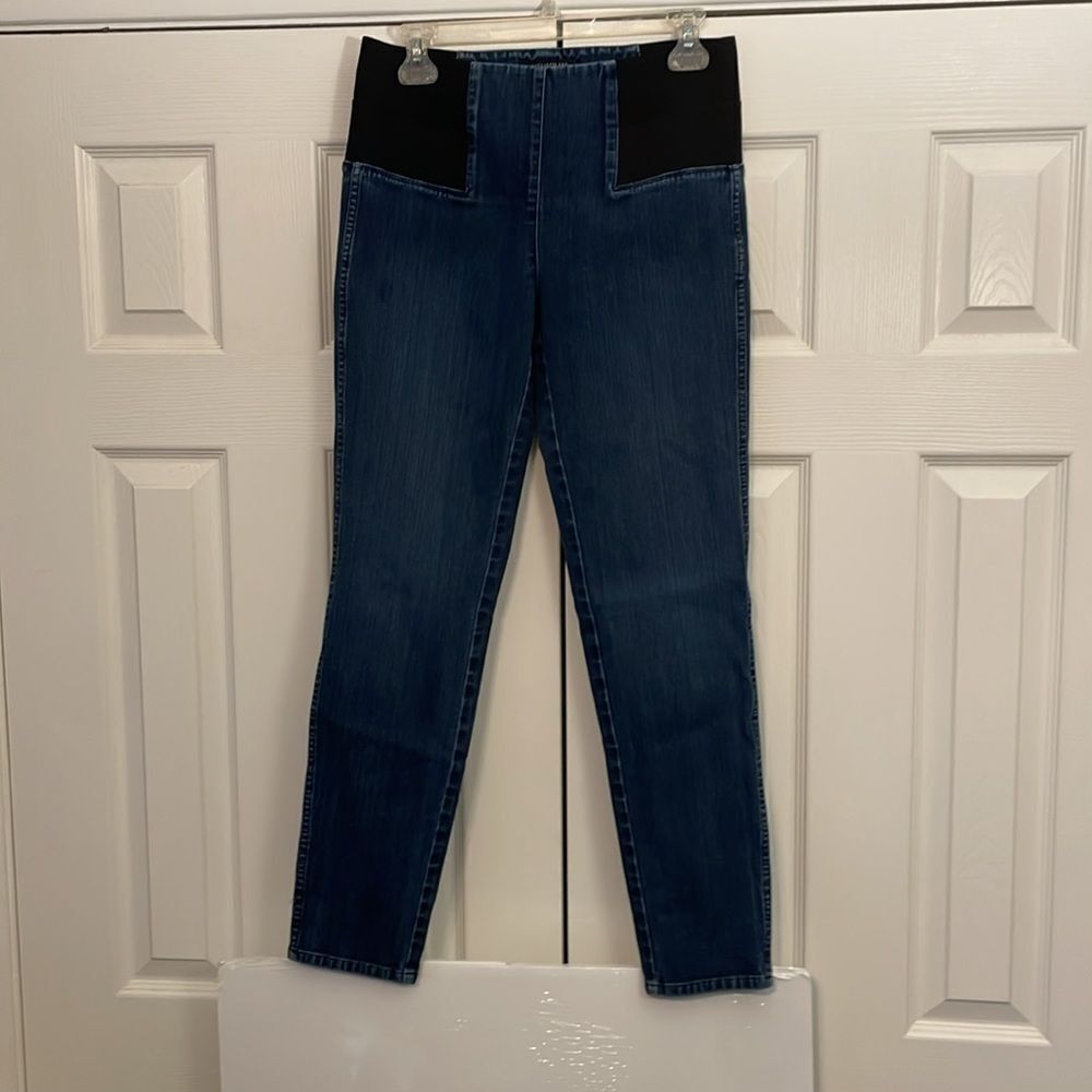 Lafayette 148 New York Pull-on Jeans Size Small